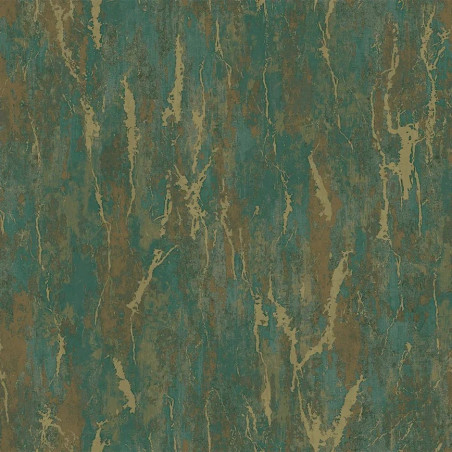Tapet Abstract, verde-regal.