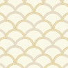 Tapet  Ornament, gri deschis auriu.