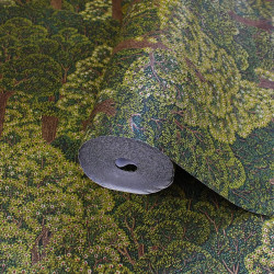 Tapet Vinil Superlavabil, model Forest, Verde Natural , rola