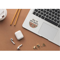 Sticker Transparent 75x75mm