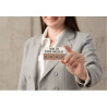 Sticker Transparent 75x75mm