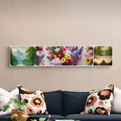 Tablou Canvas Personalizat 30×150 cm