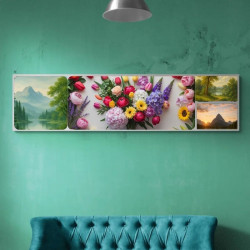 Tablou Canvas Personalizat 30×120 cm