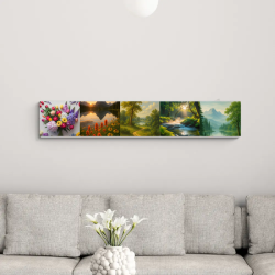 Tablou Canvas Personalizat 20×110 cm