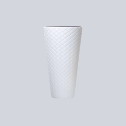 Ghiveci de flori matuba slim 300/550 55 CM alb