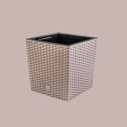 Ghiveci deorativ cafeniu 32x32x32.5 cm