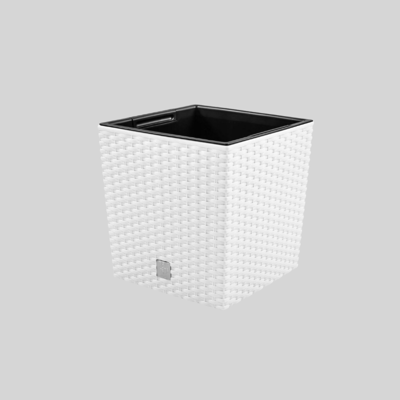 Ghiveci deorativ cafeniu 32x32x32.5 cm