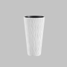 Ghiveci decorativ alb 39x70.8cm
