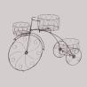 Suport metalic pentru ghivece flori 60x21x42 cm