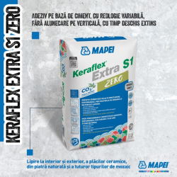 Keraflex extra S1 ZERO-25 Kg Alb